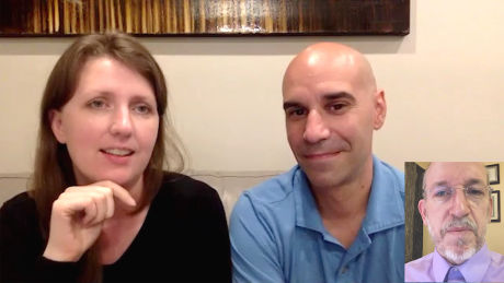 Couple in Online Marriage Counseling with Anthony Santen